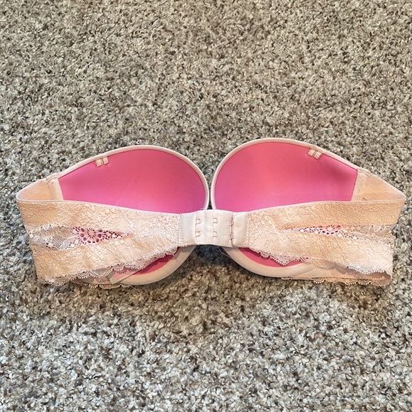 Blush PINK Date Plunge Multi-Way Bra - Picture 3 of 7